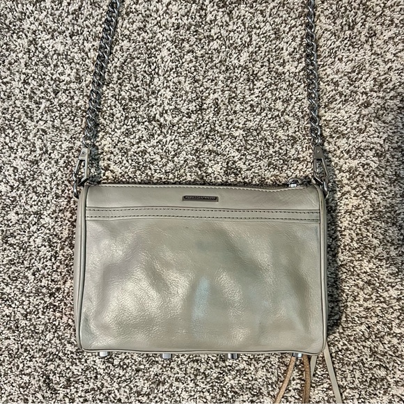 Rebecca Minkoff Mini M.A.C Leather
Crossbody Bag - Khaki - Picture 3 of 6